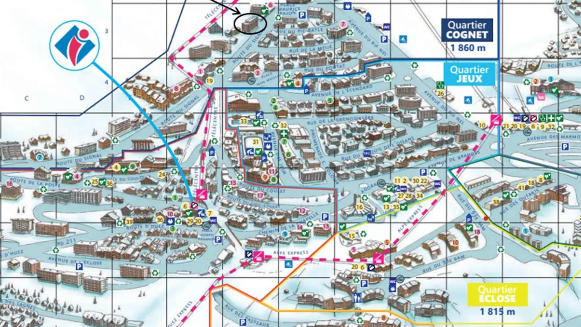 Spacieux 4 Pieces, 4 Adultes+2 Enfants, Parking, Alpe D'Huez - Fr-1-645-78