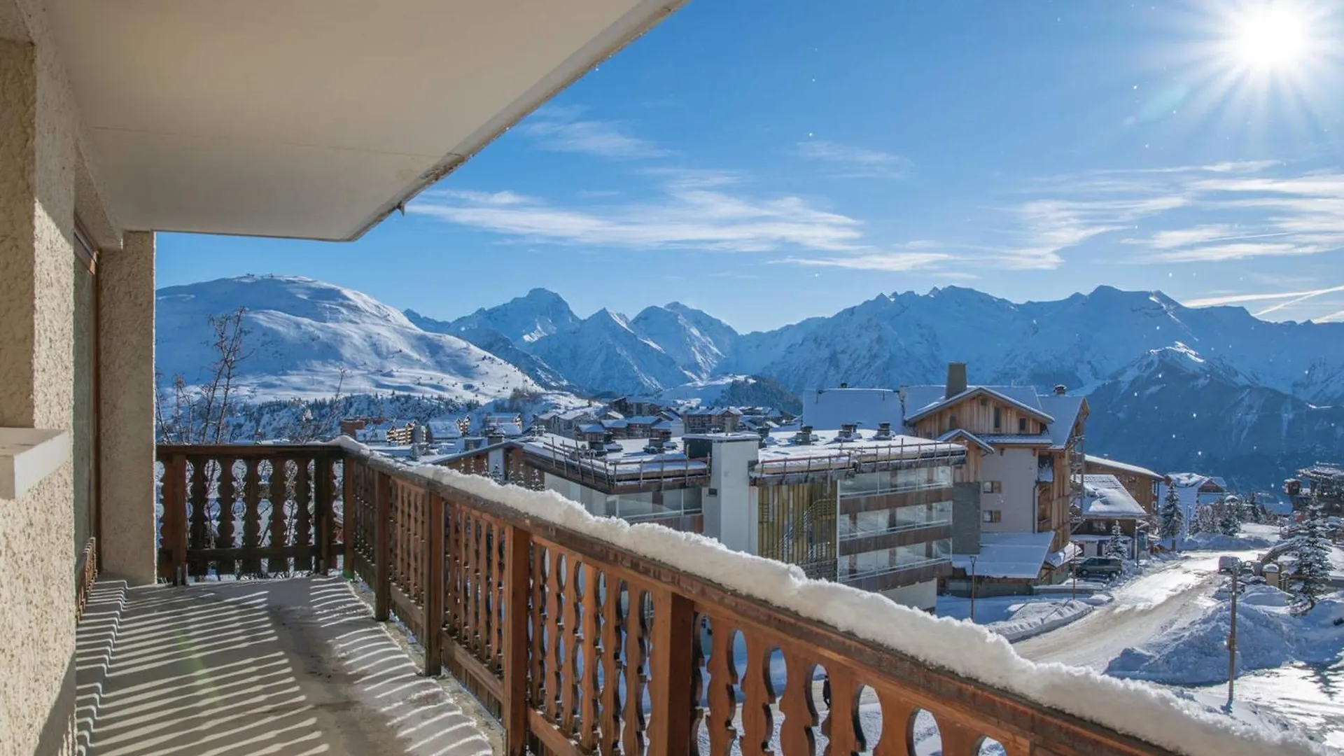 Spacieux 4 Pieces, 4 Adultes+2 Enfants, Parking, Alpe D'Huez - Fr-1-645-78 Apartment Huez